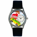 School Bus Driver Watch Classic Silver Style S 0640012 School Bus Driver Watch Classic Silver Style S 0640012