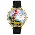 School Bus Driver Watch in Gold or Silver Unisex G 0610013 School Bus Driver Watch in Gold or Silver Unisex G 0610013
