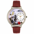 Science Teacher Watch in Silver Unisex U 0640004 Science Teacher Watch in Silver Unisex U 0640004