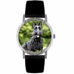Scottie Print Watch in Silver Classic R 0130067 Scottie Print Watch in Silver Classic R 0130067