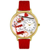 Scrapbook Watch in Gold or Silver Unisex G 0410008