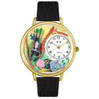 Scuba Diving Watch in Gold or Silver Unisex G 0810016