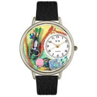 Scuba Diving Watch in Silver Unisex U 0810016