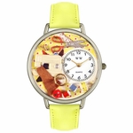Sewing Watch in Silver Unisex U 0450001 Sewing Watch in Silver Unisex U 0450001
