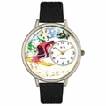 Skiing Watch in Silver Unisex U 0810027 Skiing Watch in Silver Unisex U 0810027