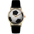 Soccer Lover Print Watch Classic Gold Style P 0840007 Soccer Lover Print Watch Classic Gold Style P 0840007