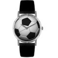 Soccer Lover Print Watch Classic Silver Style R 0840007 Soccer Lover Print Watch Classic Silver Style R 0840007