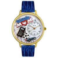 Soccer Mom Watch in Gold or Silver Unisex G 1010012
