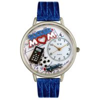 Soccer Mom Watch in Silver Unisex U 1010012