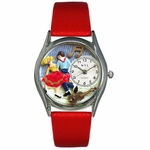 Square Dancing Watch Classic Silver Style S 0510007