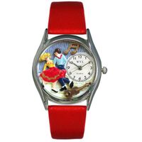 Square Dancing Watch Classic Silver Style S 0510007