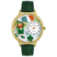 St Patricks Day Watch  Irish Flag  in Gold or Silver Unisex G 1224001