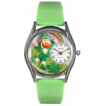 St Patricks Day Watch  Rainbow  Classic Silver Style S 1224002 St Patricks Day Watch  Rainbow  Classic Silver Style S 1224002