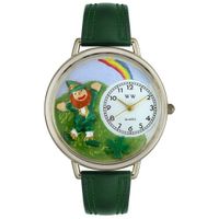 St Patricks Day Watch  Rainbow  in Silver Unisex U 1224002