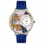 Star of David Watch in Silver Unisex U 0710008
