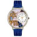 Star of David Watch in Silver Unisex U 0710008 Star of David Watch in Silver Unisex U 0710008
