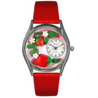 Strawberries Watch Classic Silver Style S 1210006