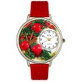 Strawberries Watch in Silver Unisex U 1210006 Strawberries Watch in Silver Unisex U 1210006