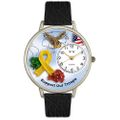 Support Our Troops Watch in Gold or Silver Unisex U 1110005 Support Our Troops Watch in Gold or Silver Unisex U 1110005