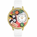 Sushi Watch in Gold or Silver Unisex G 0310013