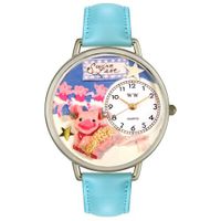 Swine Lake Watch in Silver Unisex U 0110014