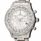 Swiss Mountaineer SM1212 Chronograph Watch Steel Bracelet