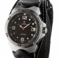 Swiss Mountaineer SM1450 Black Nylon Band Watch