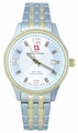 Swiss Mountaineer SM8006 Gold Tone Bezel Date Display Ladies Dress Watch Swiss Mountaineer SM8006 Gold Tone Bezel Date Display Ladies Dress Watch
