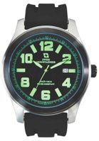 Swiss Mountaineer SM8042 Green Numerals Date Display Mens Watch