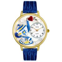Tea Lover Watch in Gold or Silver Unisex G 0310009