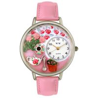Tea Roses Watch in Silver Unisex U 1210011