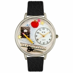 Teacher Watch in Silver Unisex U 0640001 Teacher Watch in Silver Unisex U 0640001