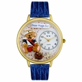Teddy Bear Hugs Watch in Gold or Silver Unisex G 0230002 Teddy Bear Hugs Watch in Gold or Silver Unisex G 0230002
