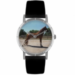 Tenessee Walker Horse Print Watch in Silver Classic R 0110031 Tenessee Walker Horse Print Watch in Silver Classic R 0110031