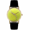 Tennis Lover Print Watch Classic Gold Style P 0840011 Tennis Lover Print Watch Classic Gold Style P 0840011