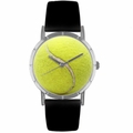Tennis Lover Print Watch Classic Silver Style R 0840011 Tennis Lover Print Watch Classic Silver Style R 0840011