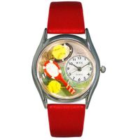 Tennis Rackets Watch Classic Silver Style S 0810003