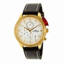 Thunderbirds THU1060-02-E11 Flight Gold White Dial Strap Watch