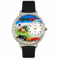 Trains Watch in Silver Unisex U 1610013 Trains Watch in Silver Unisex U 1610013