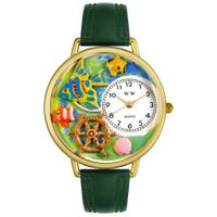 Tropical Fish Watch in Gold or Silver Unisex G 0140007
