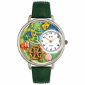 Tropical Fish Watch in Silver Unisex U 0140007 Tropical Fish Watch in Silver Unisex U 0140007