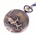 Two-Deer Pocket Watch PW26