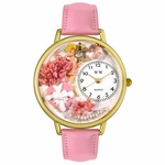 Valentines Day Watch  Pink  in Gold or Silver Unisex G 1220024 Valentines Day Watch  Pink  in Gold or Silver Unisex G 1220024