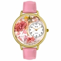 Valentines Day Watch  Pink  in Gold or Silver Unisex G 1220024 Valentines Day Watch  Pink  in Gold or Silver Unisex G 1220024