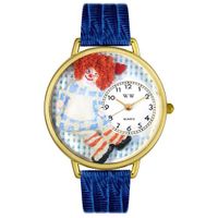 Vintage Raggedy Ann Watch in Gold or Silver Unisex G 0220004