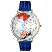 Vintage Raggedy Ann Watch in Silver Unisex U 0220004