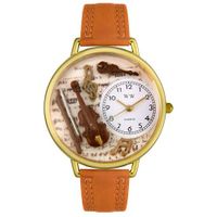 Violin Watch in Gold or Silver Unisex G 0510002