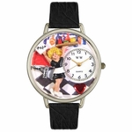 Waitress Watch in Silver Unisex U 0630004 Waitress Watch in Silver Unisex U 0630004