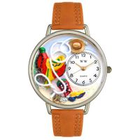 Western Hat and Boots Watch in Gold or Silver Unisex U 0110008