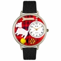 Westie Watch in Silver Unisex U 0130073 Westie Watch in Silver Unisex U 0130073